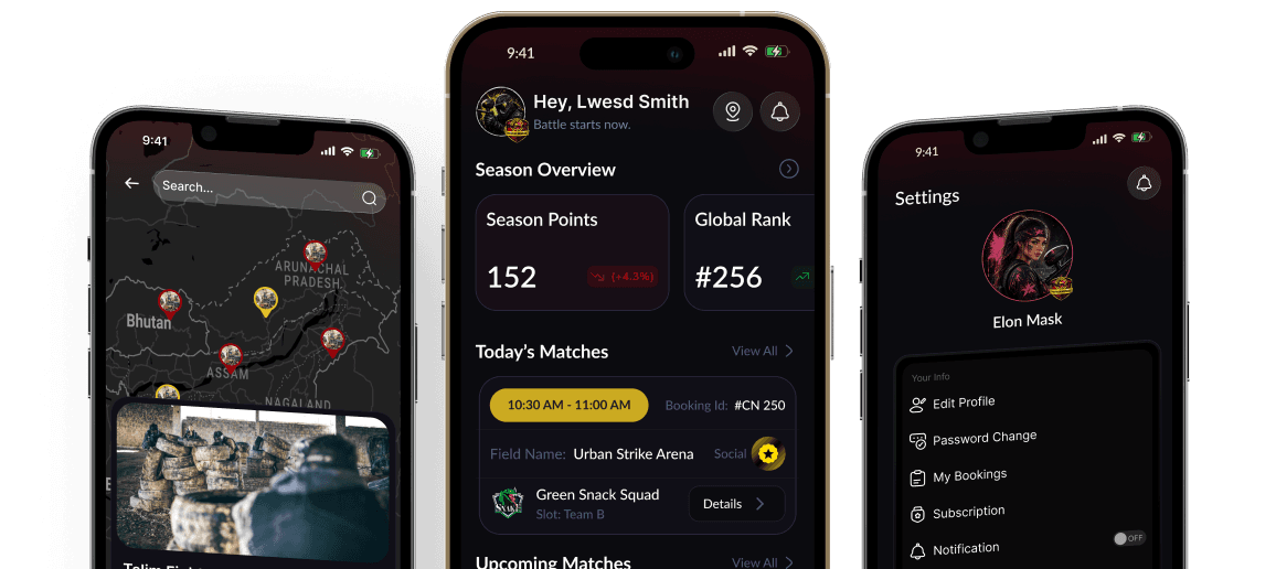 TacPlay dashboard preview